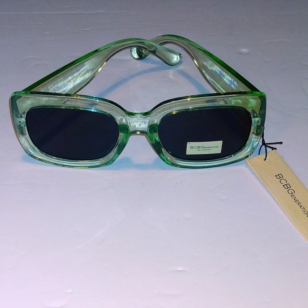 BCBGeneration Green Sunglasses